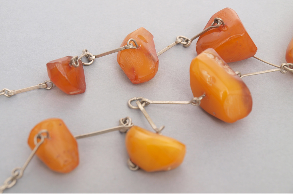 100% Natural Baltic amber necklace, 36.62 grams