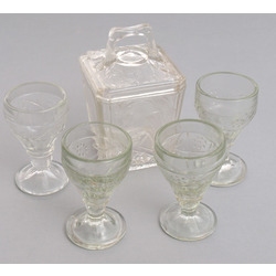 Glass set - utensil, 4 cups