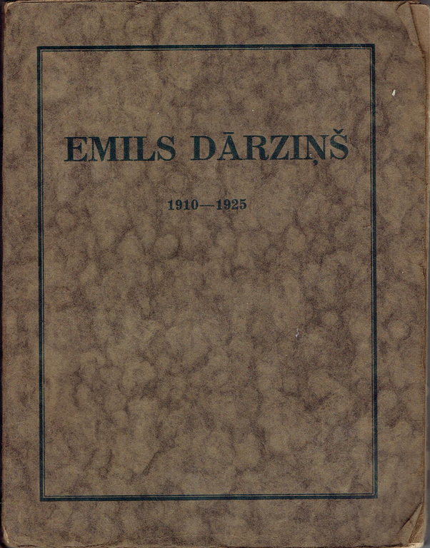 Emils Dārziņš(1910-1925) - piemiņas krājums
