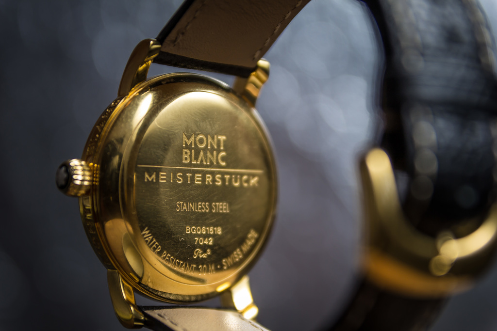 Men's Montblanc Star Automatic Gilt Wrist Watch
