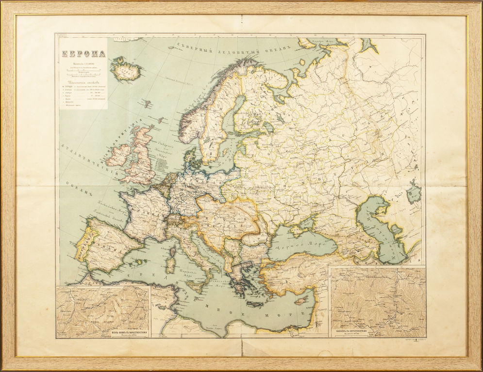 Европейская карта  