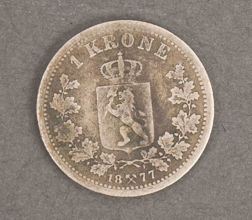 1 крона 1877