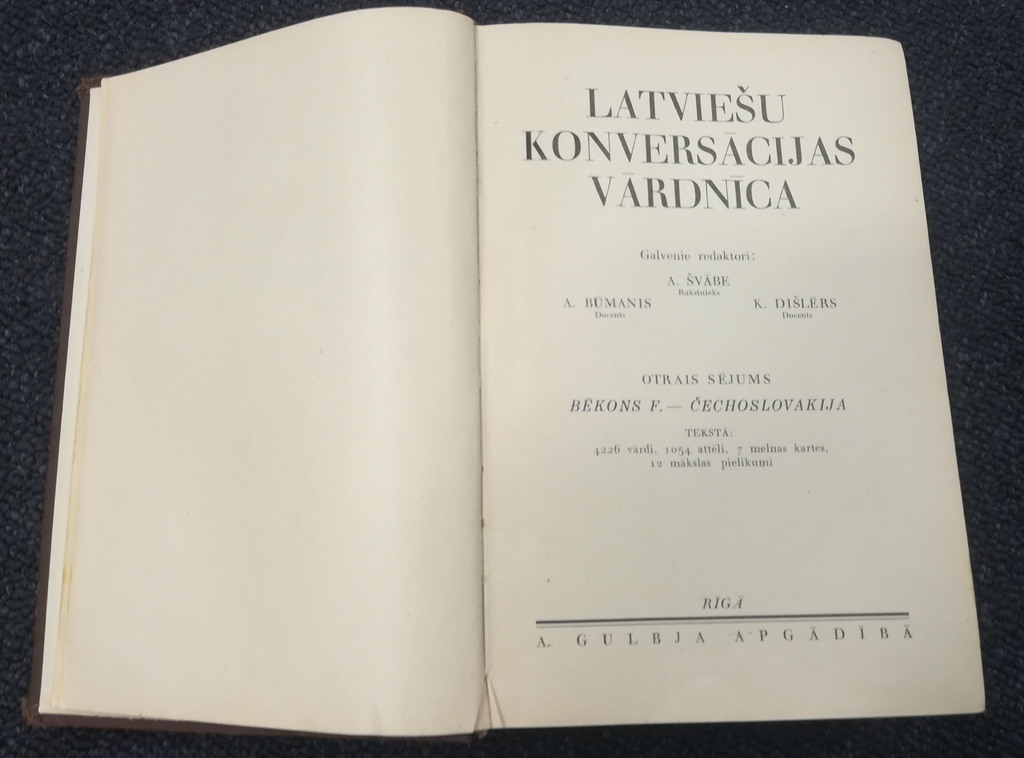 Latvijas Konversācijas vārdnīca 2.sējums