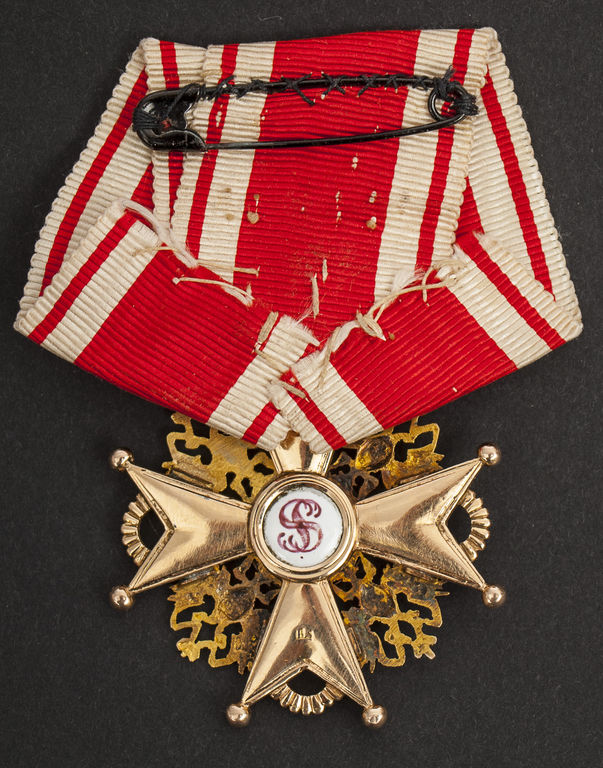 Order of Saint Stanislaus III degree
