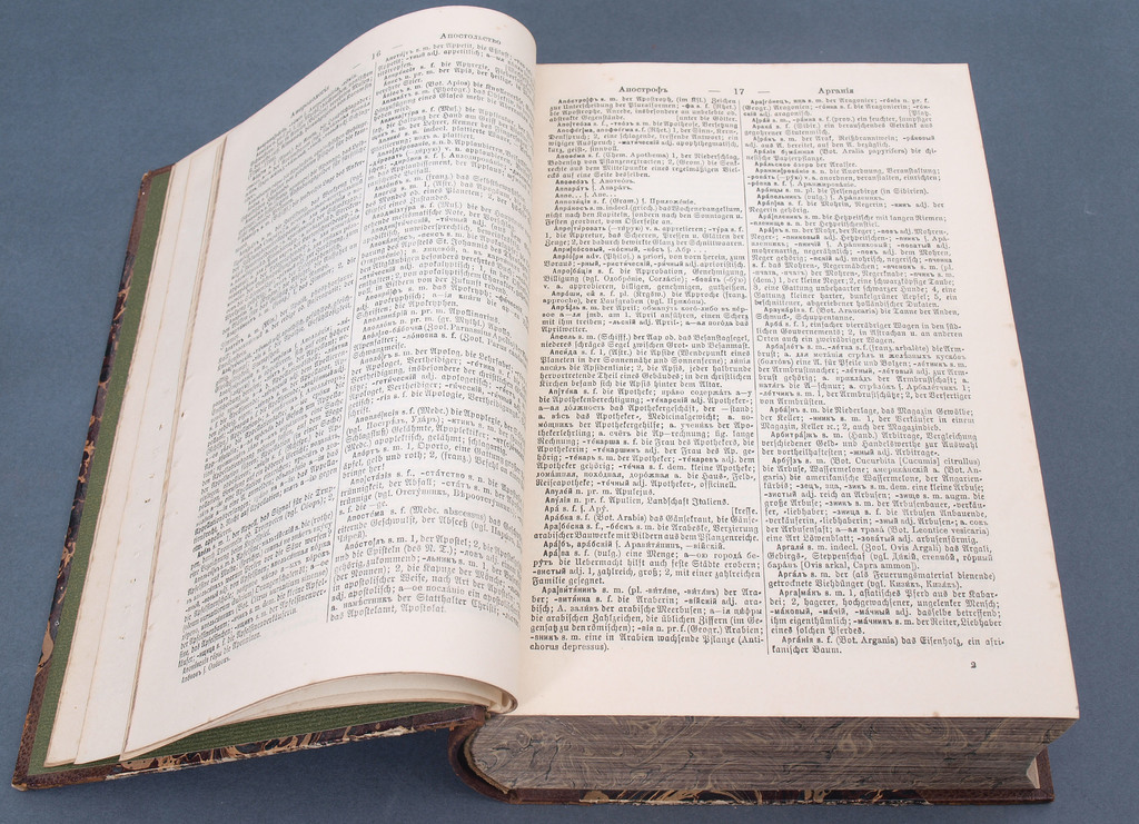 Russian-German Dictionary (2 pcs.) И.Я.Павловский