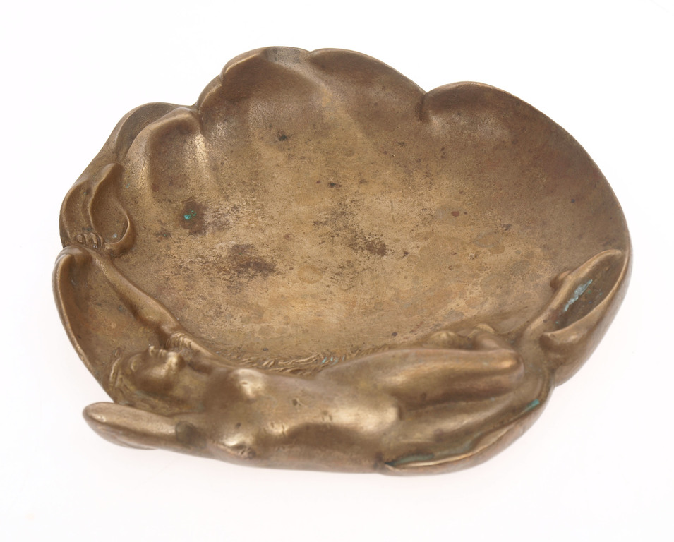 Bronze ashtray in style Art Nouveau 