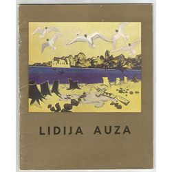 Solo exhibition catalog of Lidija Auza