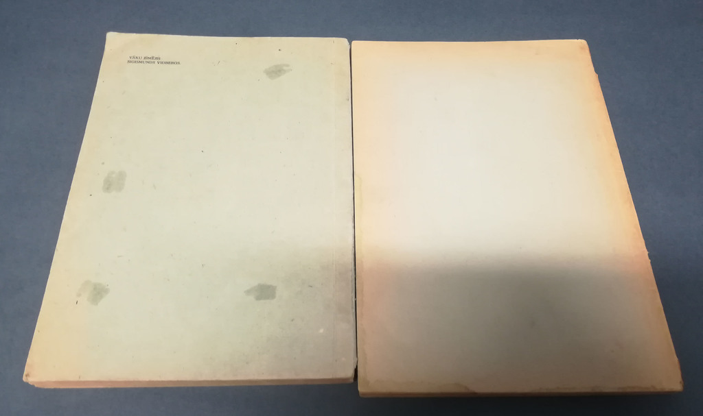 2 книги с обложки Сигисмунда Видберга 