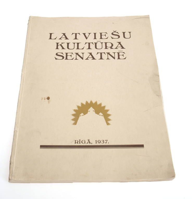 Latvian culture in ancient times