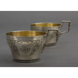 Silver Cups (2 pcs.)