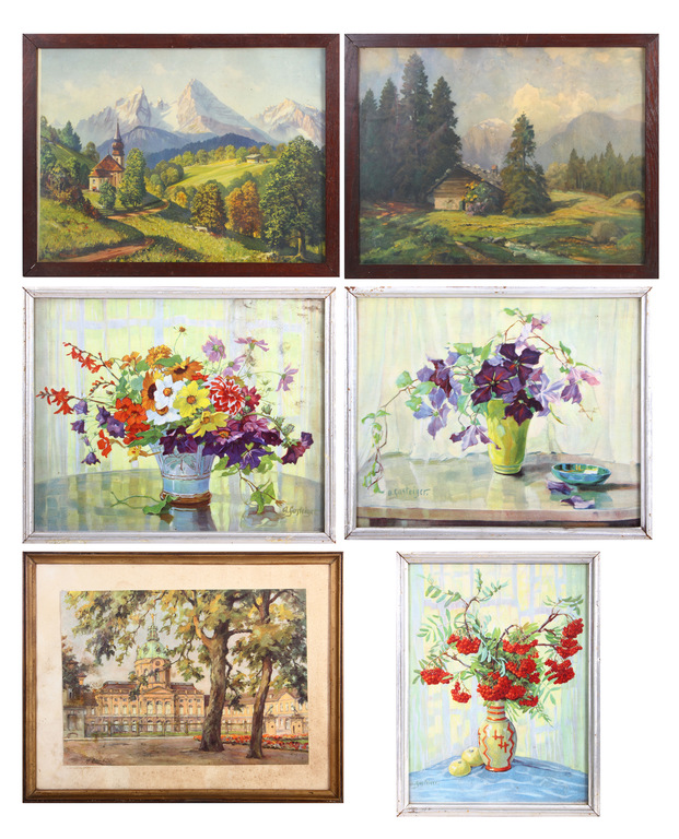 Collection of different prints (6 pcs.)