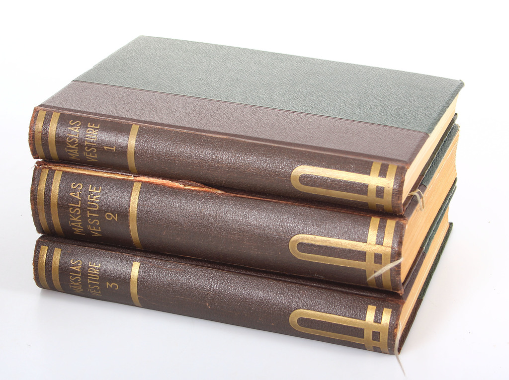 History of Art I, II, II volumes