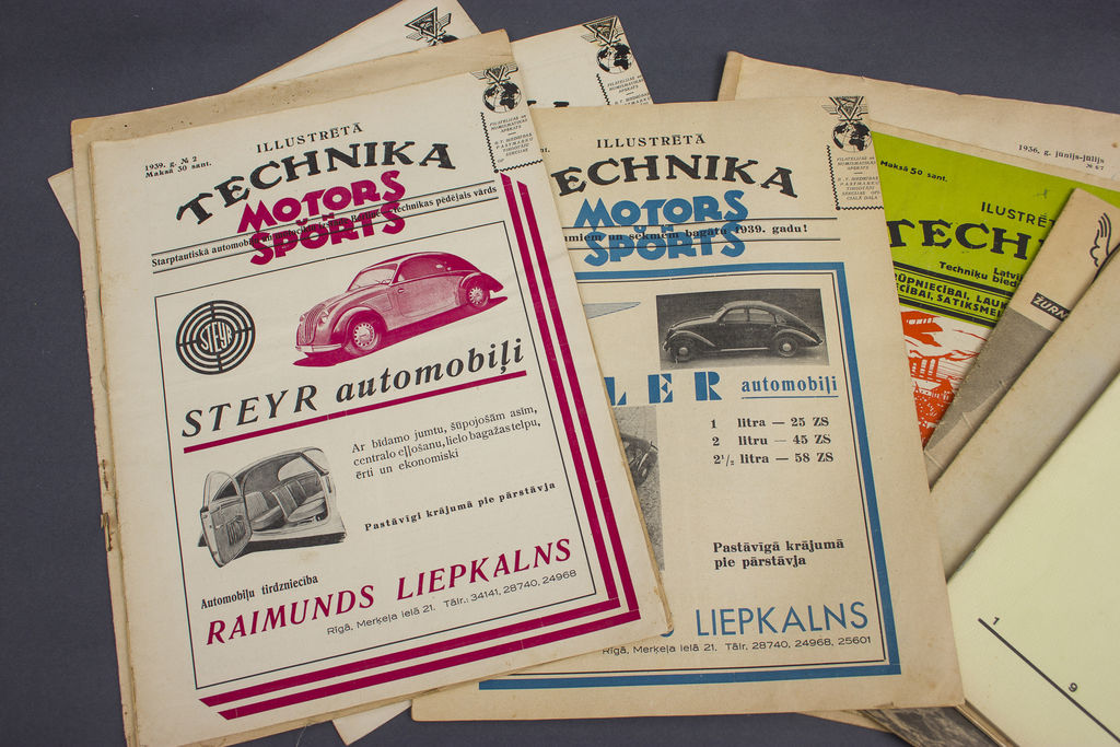 Various technical magazines (13 pieces)