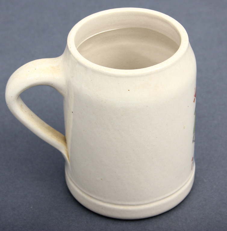 Porcelain beer mug 