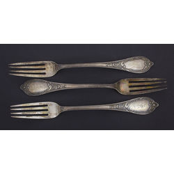 Silver fork's (3 pcs.)