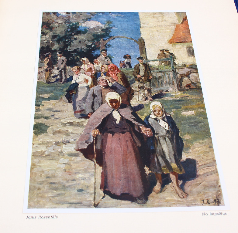 Латвийская живопись II, III(Коллекция цветовых репродукций)