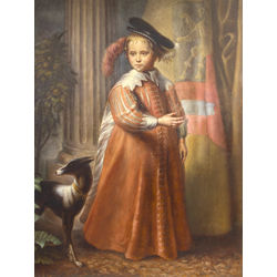 Nīderlandes princis Viljams II (1626.-1650.) - portrets ar suni
