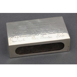 Silver Match Box with original box