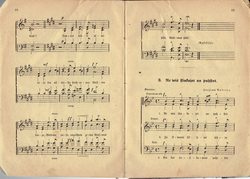 Песни от V. Латышского праздника песни