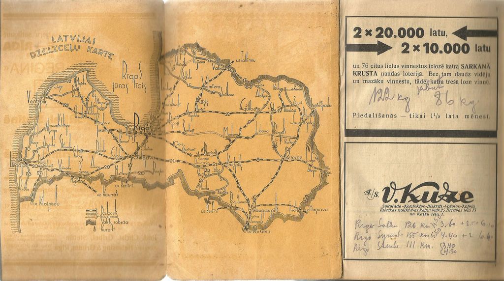 List of Trains, Buses, Trams and Vessels 1936