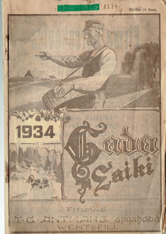 Gadalaiki 1934 (kalendārs) 