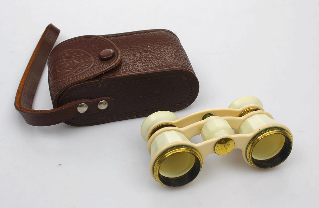 Theatrical Binocular in Original leather case