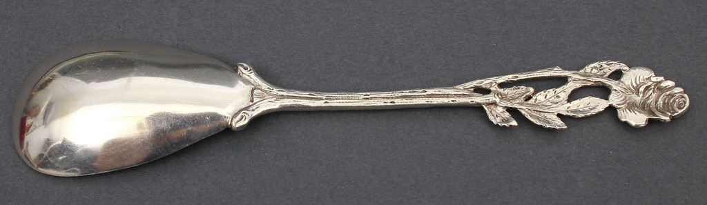Art Nouveau silver spoon 