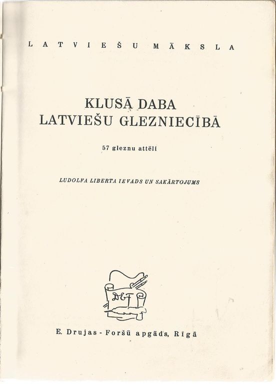 Книга „Натюрморт живопись на латышском живопись”