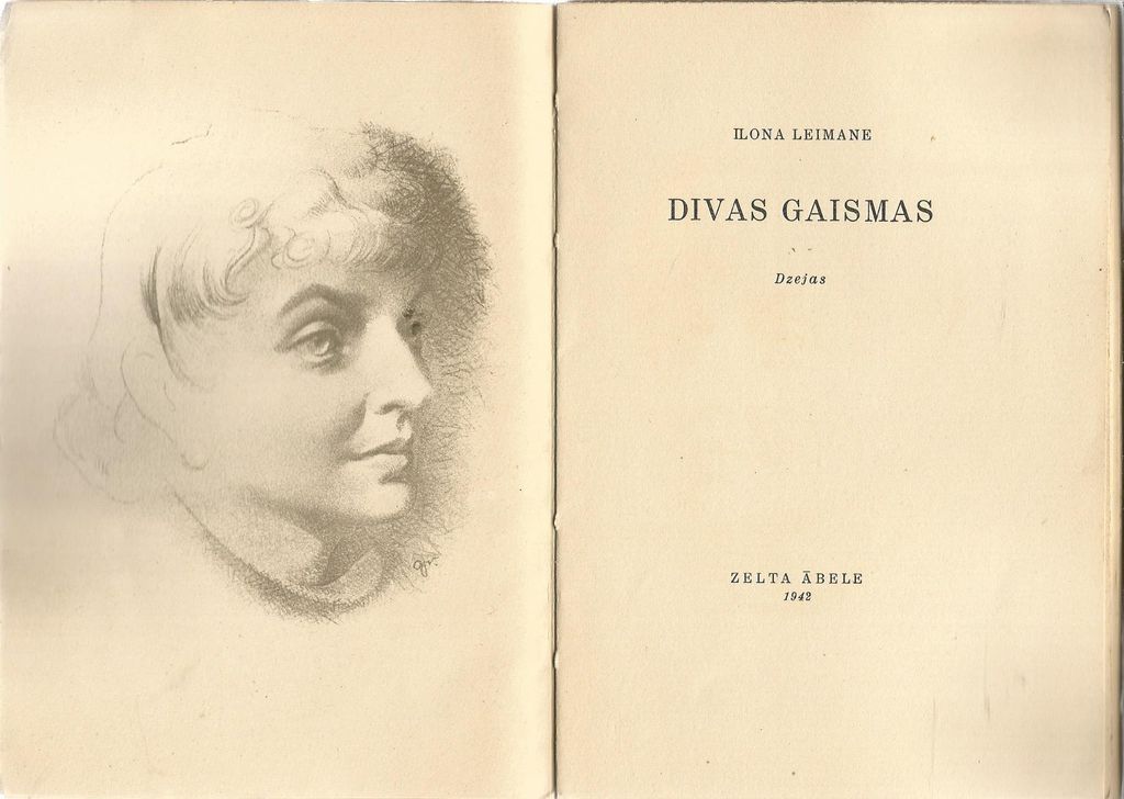 Ilona Leimane, Divas Gaismas (стихи)