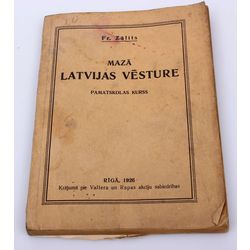 Little History of Latvia (Primary School Course), Fr.Zālīts