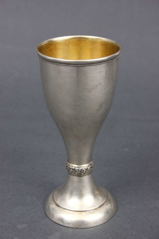 Silver cup/glass