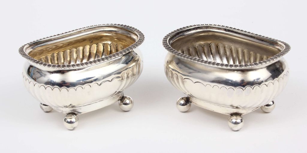 Silver spice dishes 2 pcs.