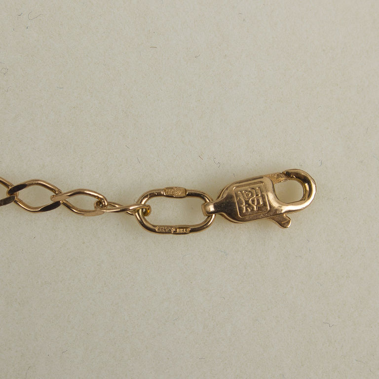 Gold set peafowl - bracelet, pendant, earrings  