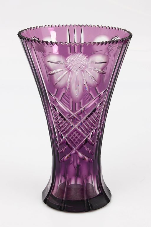 Colorfull glass vase