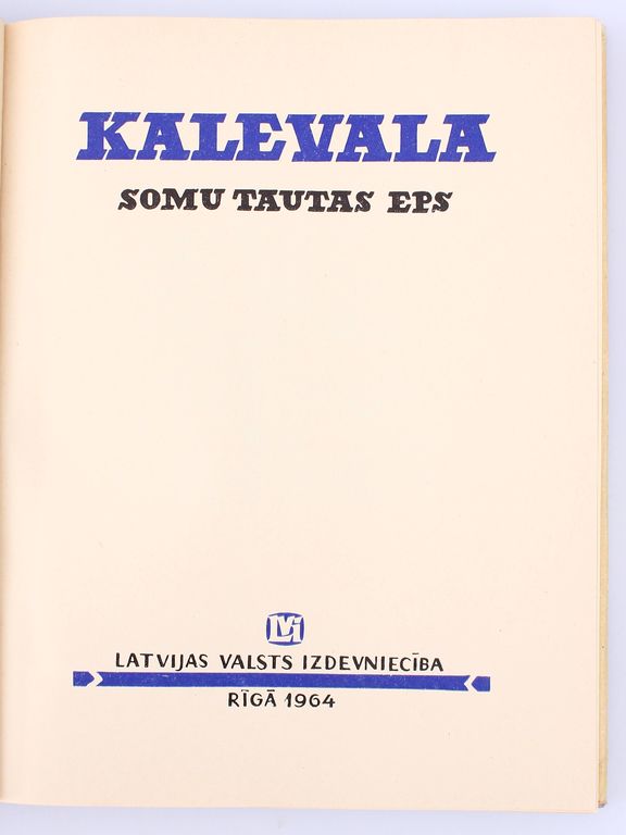 Kalevala (the Finnish folk epic)
