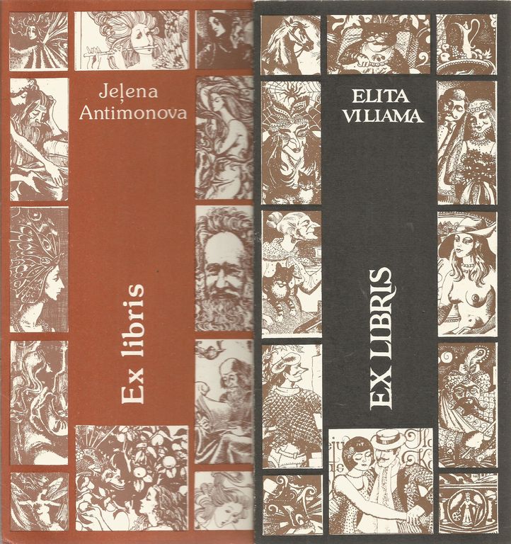 Exlibris booklets (2 pcs.)