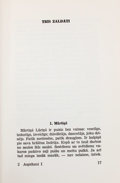 Hermanis Kreicers, Atspīdumi (volumes I, II)