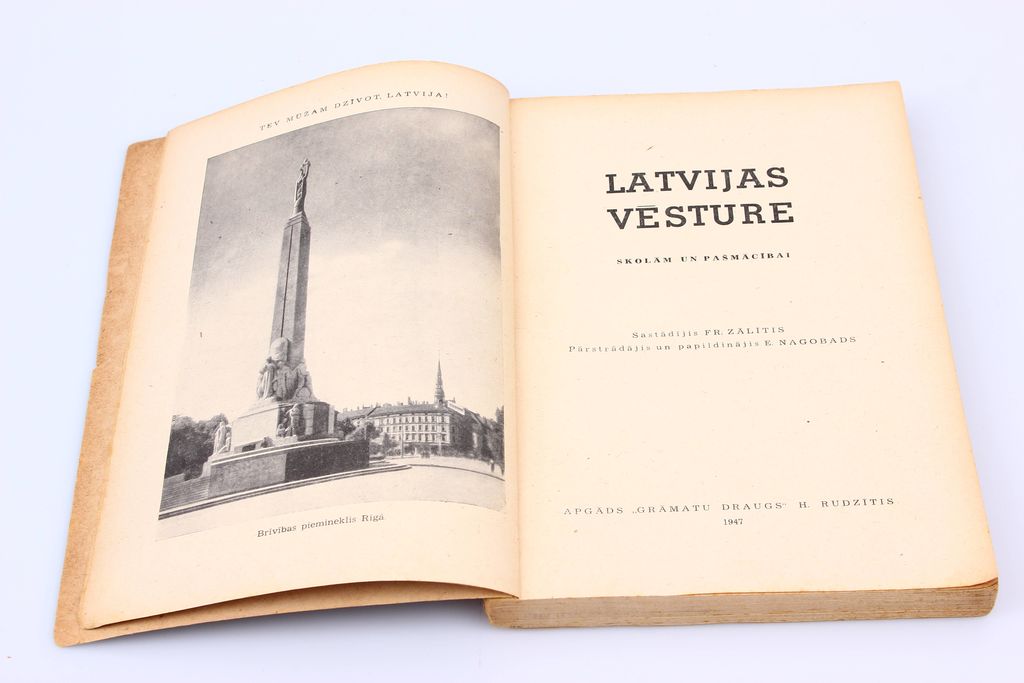 Fr. Залитис, история Латвии