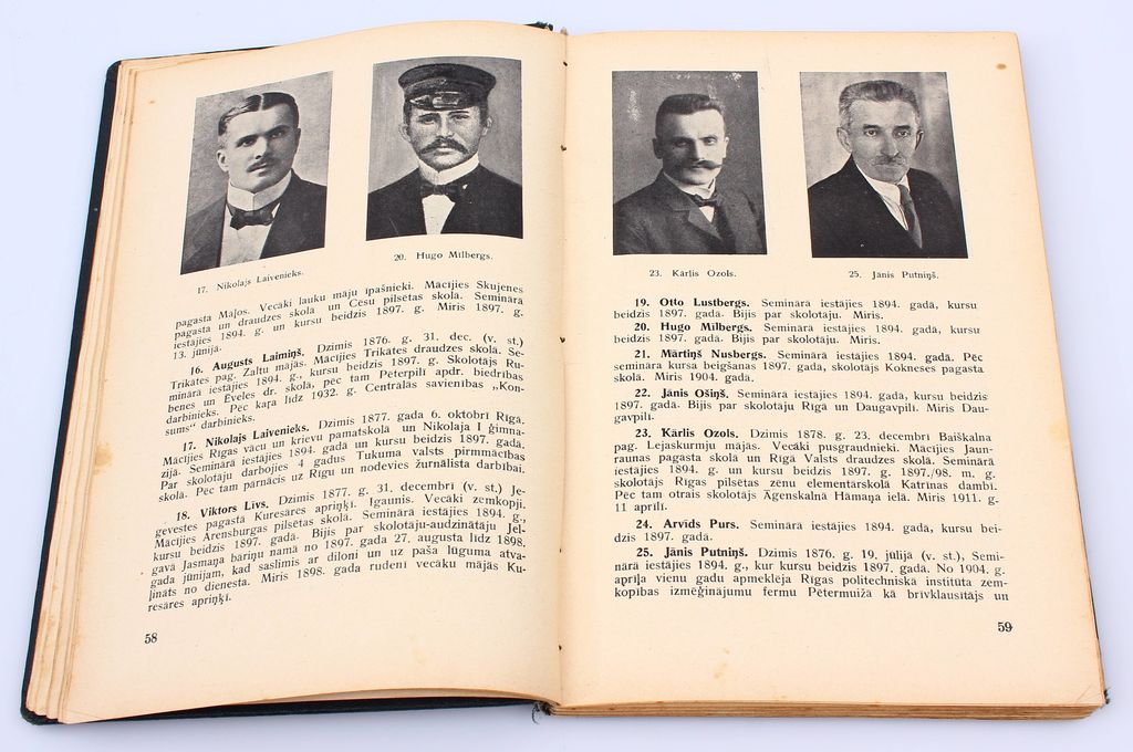 Ученики Валмиерского (Валкского) семинара учителей 1894-1919 гг.