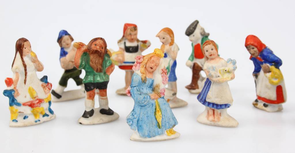 Personalities from H. K. Andersen's fairy tales (10 Pieces)