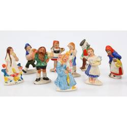 Personalities from H. K. Andersen's fairy tales (10 Pieces)