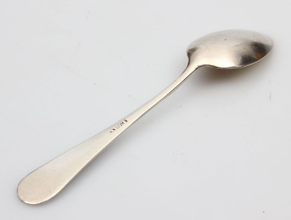 Small size silver spoon