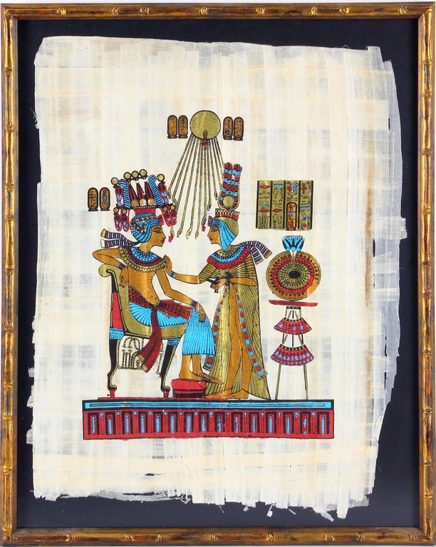 Gleznojums uz papirusa 