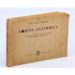 J.Prīmanis, Nomina anatomica(latīņu, latviešu, vācu un krievu anatomiskie nosaukumi)