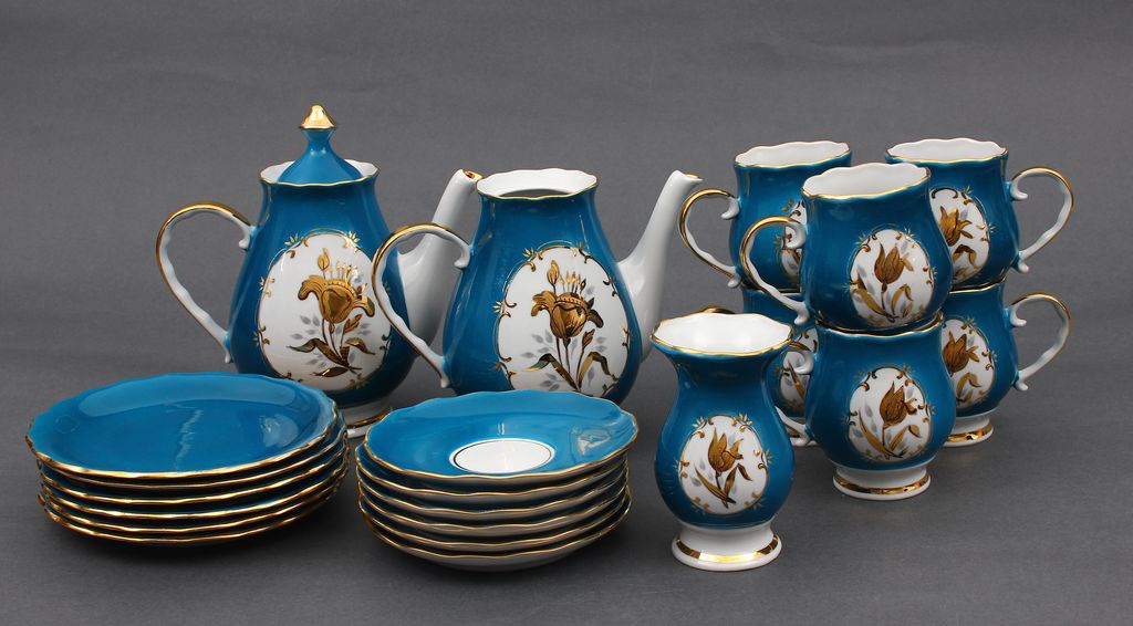 Porcelain Tea / Coffee Set for 6 people 