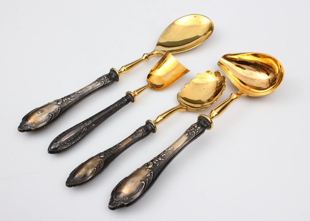 Silver spoon set-4 pcs