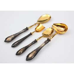Silver spoon set-4 pcs