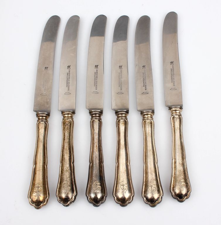 Silver Cutlery Set (incomplete set)