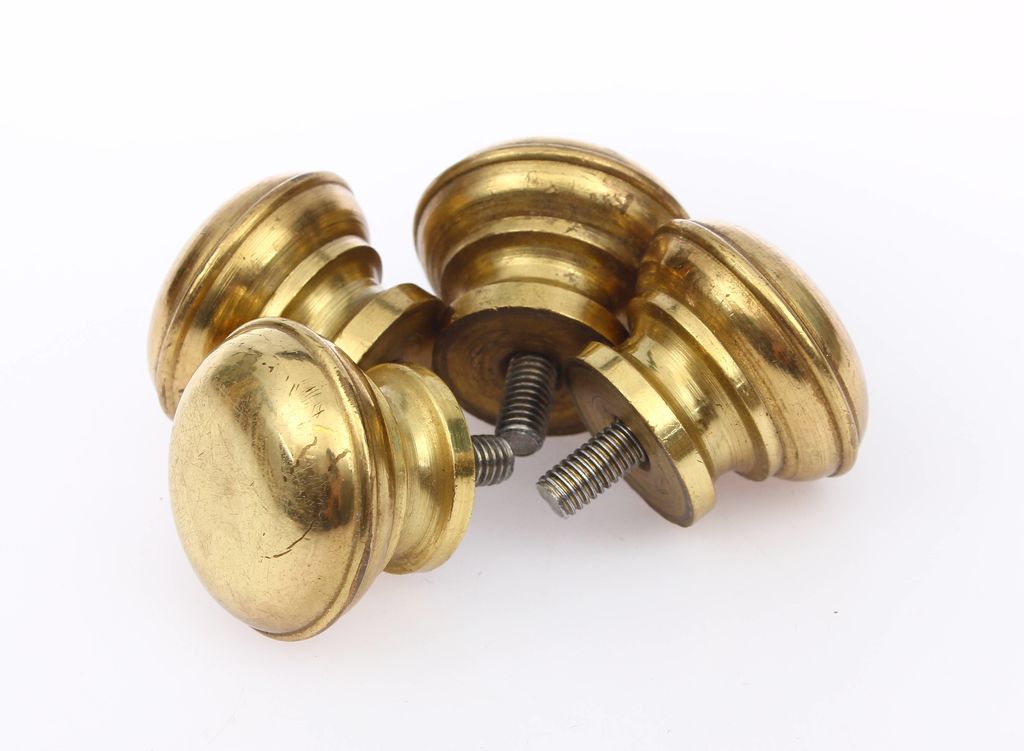 Brass furniture handles (4 pcs)
