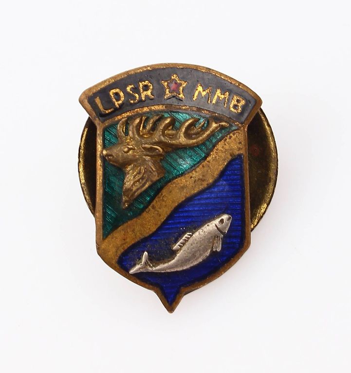 Metal Brooch / badge 